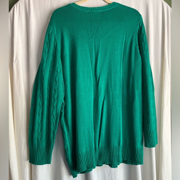 Woman Within Long Sleeve Pullover Sweater Size 1X (22/24) - Picture 6 of 7